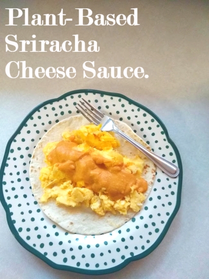 Plant-Based Sriracha Cheece Sauce 1